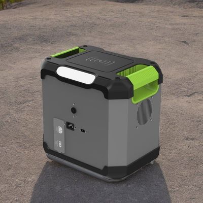 محطة طاقة الطوارئ الشمسية المحمولة 1500W مع التيار التيار المتردد 110/230V-50Hz/60Hz