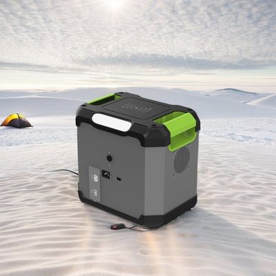 محطة طاقة الطوارئ الشمسية المحمولة 1500W مع التيار التيار المتردد 110/230V-50Hz/60Hz