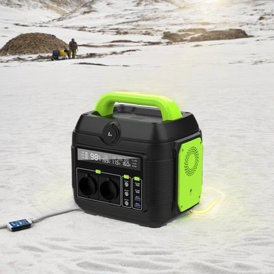 بطارية الليثيوم الثلاثية 576wh محطة الطاقة الشمسية المحمولة المحمولة 600W للتخييم والطوارئ