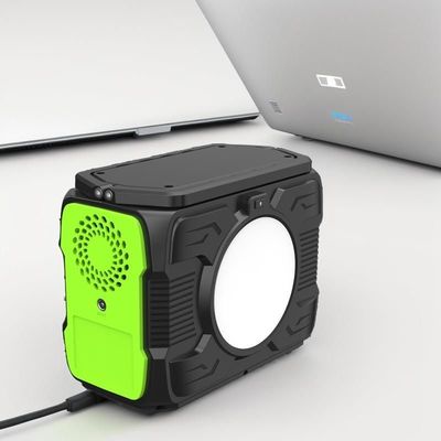 محطة طاقة للتخييم المحمولة 200W الليثيوم AC DC إنتاج مولد الطاقة الشمسية للحاسوب المحمول