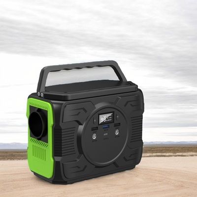 محطة طاقة للتخييم المحمولة 200W الليثيوم AC DC إنتاج مولد الطاقة الشمسية للحاسوب المحمول