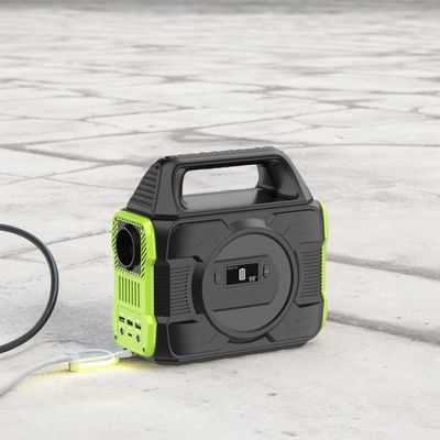 مولد الطوارئ للطاقة المتنقلة المحمولة في الهواء الطلق شاشة الكريستال السائل 300W / 288wh
