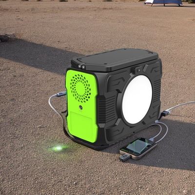 محطة الطاقة المتنقلة مع 5V / 2.1A USB1/USB2 التصدير و 12V-16.8V/6A DC1 2 الخروج