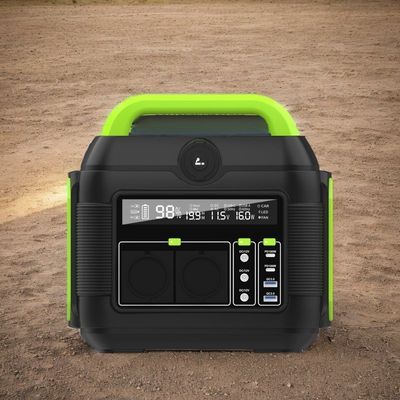 600W موجة الجانبية 220V 576wh الخروج التخييم بطارية الليثيوم