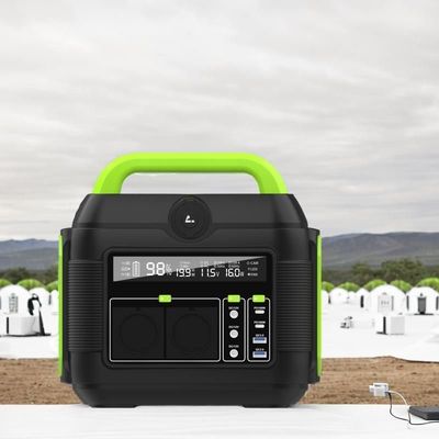 الكشف عن شاشة LCD 600W مولد الطاقة الشمسية لشحن المنزل وجميع العلامات التجارية المتوافقة