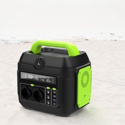 الكشف عن شاشة LCD 600W مولد الطاقة الشمسية لشحن المنزل وجميع العلامات التجارية المتوافقة