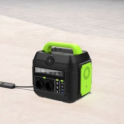 مولد محمول ميني 600W UPS قابل للتخصيص 220V EU AC Socket مصدر الطاقة الطارئ