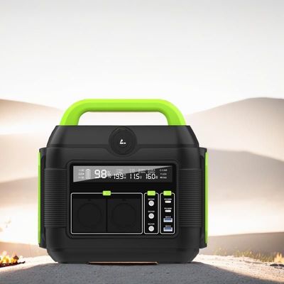 مولد محمول ميني 600W UPS قابل للتخصيص 220V EU AC Socket مصدر الطاقة الطارئ