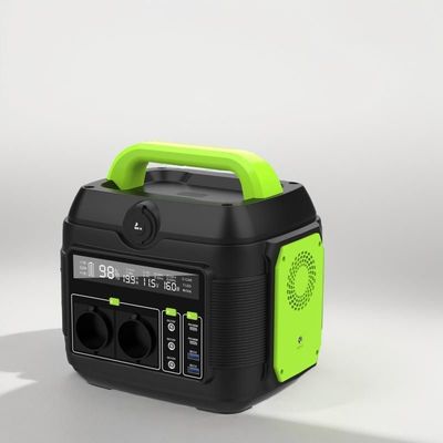 مولد محمول ميني 600W UPS قابل للتخصيص 220V EU AC Socket مصدر الطاقة الطارئ