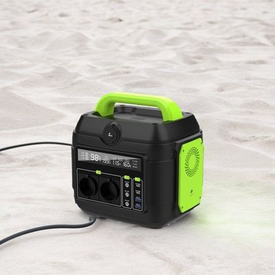 حل طاقة التخييم في الهواء الطلق محطة طاقة 600W مع بطارية الليثيوم ومخرج S6