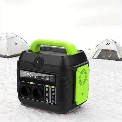 حل طاقة التخييم في الهواء الطلق محطة طاقة 600W مع بطارية الليثيوم ومخرج S6