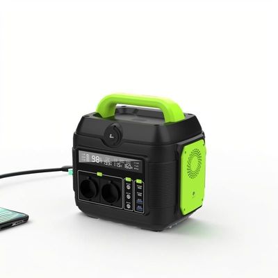 حل طاقة التخييم في الهواء الطلق محطة طاقة 600W مع بطارية الليثيوم ومخرج S6