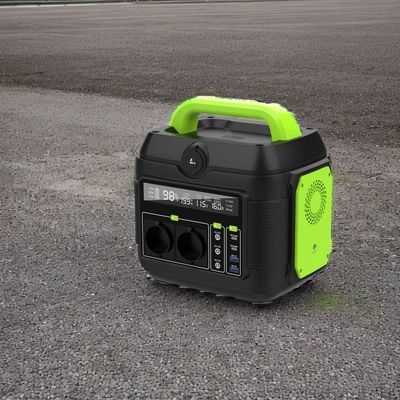 لون قابل للتخصيص 600W 576wh مولد الطاقة الشمسية المنزلية 110V 220V للأنشطة في الهواء الطلق