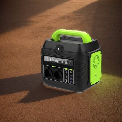 محطة طاقة شمسية محمولة بطارية الليثيوم 600W 110V/220V للخارج الصديقة للبيئة