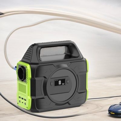 مولد سيارة شمسية محمولة قابل لإعادة التدوير 300W MPPT لمحطة توليد الطاقة RV للخييمات الخارجية