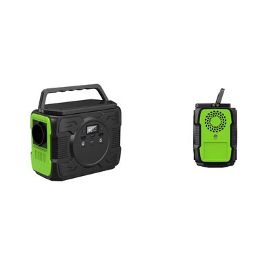 محطة طاقة الشرفة مع بطارية الليثيوم الثلاثية 1 و DC1 2 12V-16.8V/6A