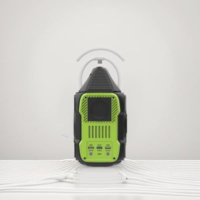 محطة طاقة للتخييم في الهواء الطلق المحمولة 300W AC الخروج القوة العالية مع بطارية الليثيوم
