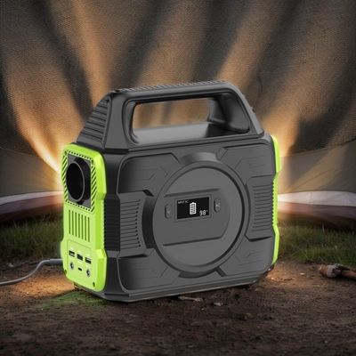 محطة الطاقة الشمسية المحمولة 300W مع بطارية الليثيوم RV
