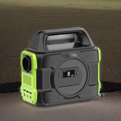 الاتحاد الأوروبي AC سوكت متوافقة جميع 300W مولد الطاقة الشمسية المحمولة للطائرات بدون طيار RV الصيانة-free