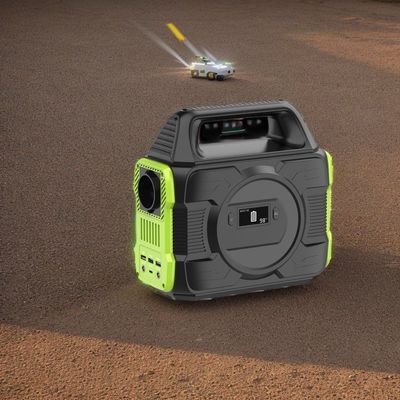 محطة كهرباء محمولة للطاقة المنزلية الطارئة RV 600W مع بطارية الليثيوم القابلة لإعادة التدوير
