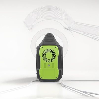 محطة كهرباء محمولة للطاقة المنزلية الطارئة RV 600W مع بطارية الليثيوم القابلة لإعادة التدوير