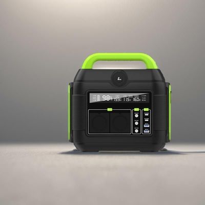 220 فولت محطة RV محمولة للتخييم في الهواء الطلق مع عرض LCD الكاشف 600W / 576wh انتاج الطاقة