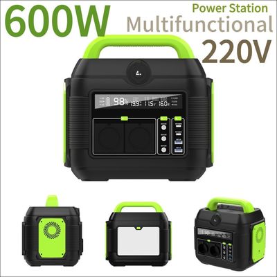 محطة طاقة محمولة 300W 500W 600W 1200W 2200W قابلة للتخصيص للأنشطة في الهواء الطلق