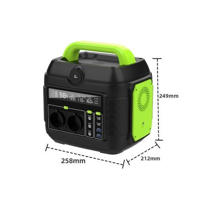 مولد الطاقة الشمسية 600W 576Wh 14.4V 40Ah 160000mAh الكشف عن محطة الطاقة المحمولة LCD
