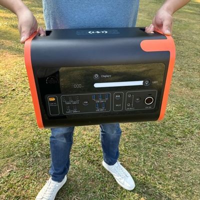 محطة توليد الطاقة المحمولة 600 واط LiFePO4 2048wh 2200 واط AT22 مولد شمسي للعمل عن بعد