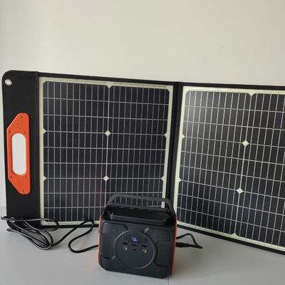 مولد الطاقة الشمسية الخارجي 110/220 فولت AC مع طاقة طاقة 200W ومخرج Ec5