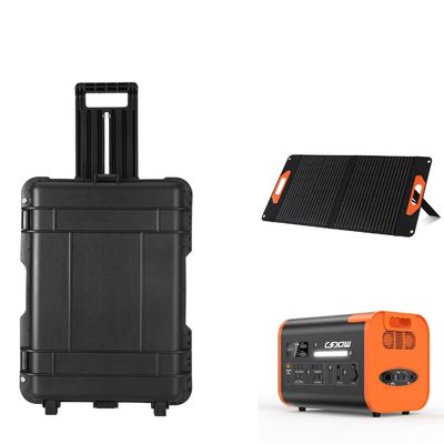 LT-40 4000W / 3840wh مولد الطاقة الشمسية AC الخروج 110V / 220V للطاقة الخارجية المستدامة