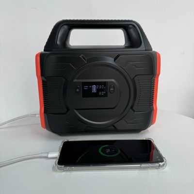 لون قابل للتخصيص 300W الطاقة الشمسية المحمولة 220V مصدر الطاقة المحمول للطوارئ الخارجية