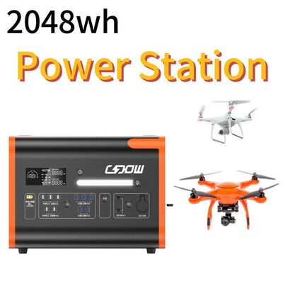 51.52V40ah 3.22V*16s سعة البطارية مولد شمسي 2200W مع ألواح شمسية 2500W
