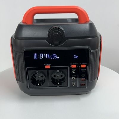 محطة طاقة على متن الطائرة بسيطة وآمنة 600W288wh مولد شمسي مع مصدر Un AC