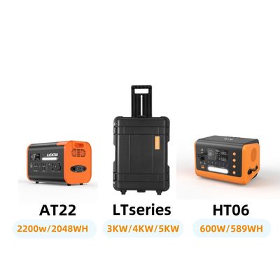 4000W 80ah مولد شمسي محطة الطاقة الطارئة المنزلية في الهواء الطلق لمصدر الطاقة