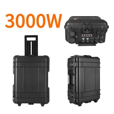 LT-30 محطة طاقة محمولة بطارية LiFePO4 ذات سعة عالية 3000wh 3300W للتخييم