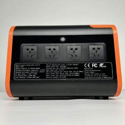 800W الدخول الشمسي 2048wh2200wh محطة الطاقة في الهواء الطلق مع وعمر الطاقة 2000 مرة