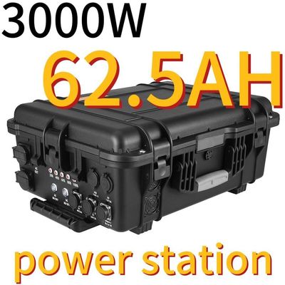 3000W62.5ah محطة الطاقة المحمولة للطاقة الطارئة للأسواق في شرق آسيا