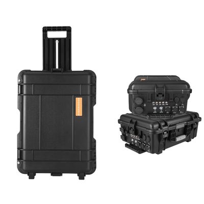 3000W USB/Yype-C 18W Max محطة بنك الطاقة الشمسية المحمولة مع عصا سحب طويلة الأمد