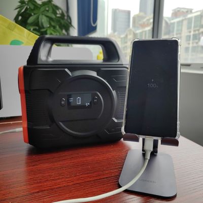 محطة الطاقة المحمولة المخصصة 300W 288wh 14.4V 20Ah 80000mAh مع شاشة LCD