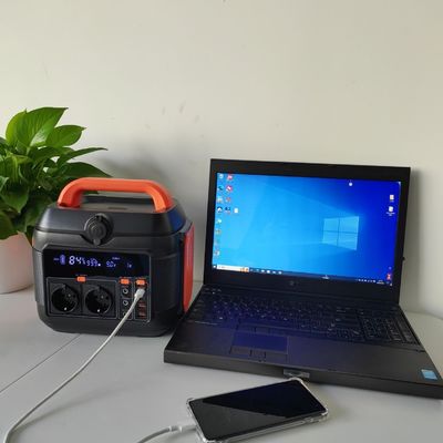 S6 600W الخروج التخييم شاشة LCD محطة الطاقة المحمولة البطارية قابلة للإزالة قد لا