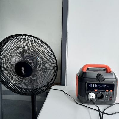 S6 600W الخروج التخييم شاشة LCD محطة الطاقة المحمولة البطارية قابلة للإزالة قد لا