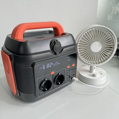 محطة إمدادات الطاقة الطارئة للطاقة الشمسية المحمولة 200W600W مع إنتاج موجة الجانب