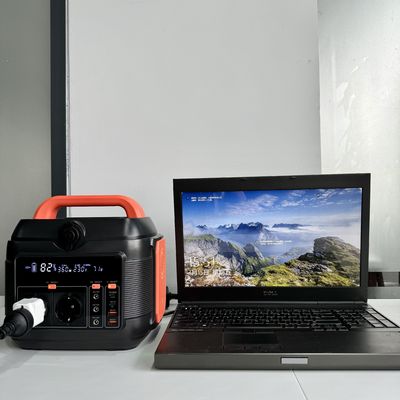 محطة إمدادات الطاقة الطارئة للطاقة الشمسية المحمولة 200W600W مع إنتاج موجة الجانب
