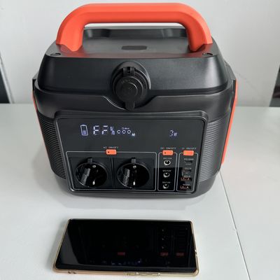 محطة إمدادات الطاقة الطارئة للطاقة الشمسية المحمولة 200W600W مع إنتاج موجة الجانب