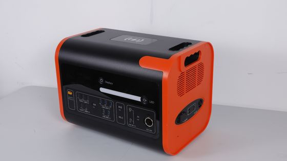 محطة الطاقة الطارئة الخارجية ذات القدرة الكبيرة 2200W 2048wh 40ah مع USB 12W * 3 / 18W * 2