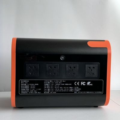 محطة تخييم الطوارئ الشمسية المحمولة ذات الطاقة العالية 2200W مع جميع مصادر إخراج AC