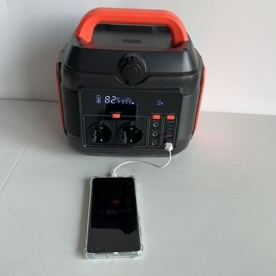 بنك الطاقة الطارئ 600W محطة الطاقة المحمولة تخزين الطاقة مع حياة دورة طويلة