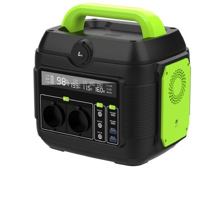 بنك الطاقة الطارئ 600W محطة الطاقة المحمولة تخزين الطاقة مع حياة دورة طويلة