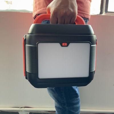 مولد الطاقة الشمسية المحمول 600 واط مع USB DC AC النوع C محطة الطاقة المحمولة
